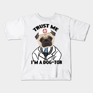 Trust Me I M A Dog Tor Funny Dog Kids T-Shirt